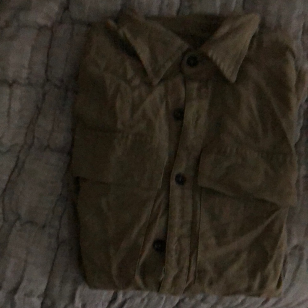 ESNTLS tan overshirt